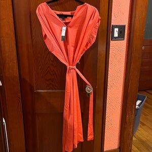 Banana Republic Vibrant Coral dress